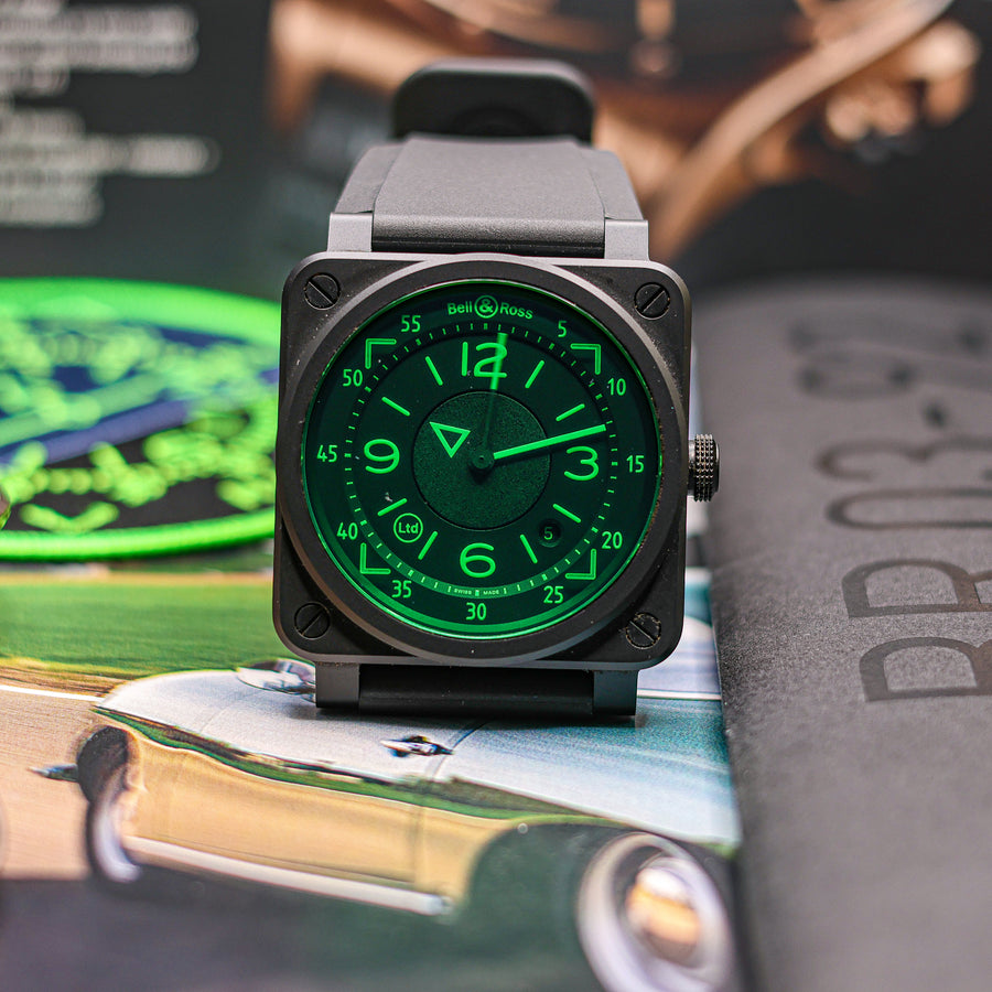 Montre Bell & Ross BR 03-92 HUD - Édition Limitée 20/999 ex - Boîte & Papiers - État Neuve