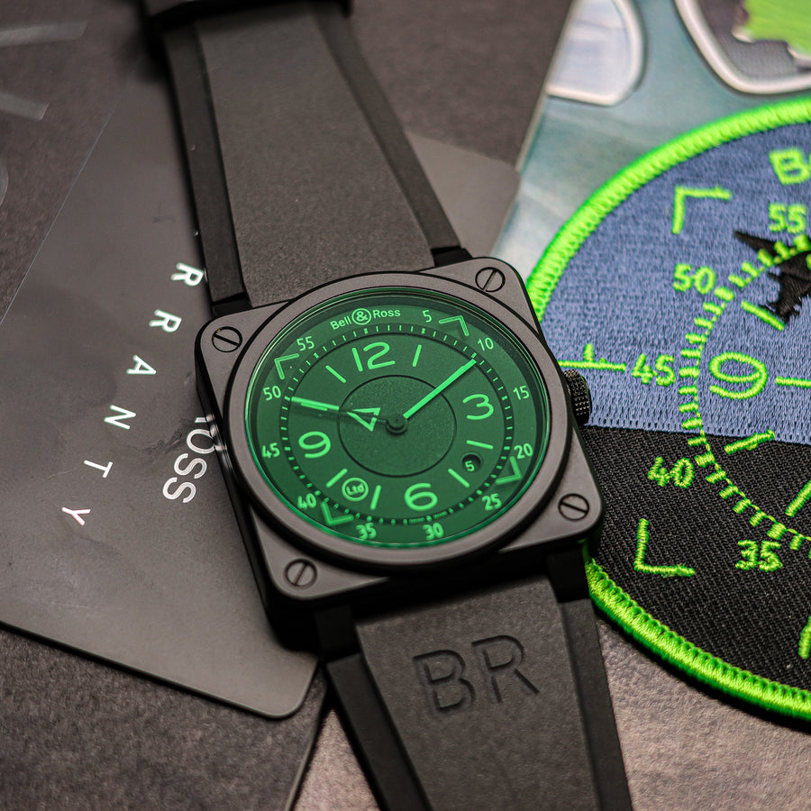 Montre Bell & Ross BR 03-92 HUD - Édition Limitée 20/999 ex - Boîte & Papiers - État Neuve
