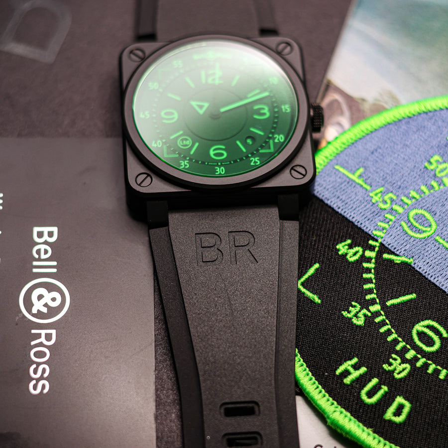 Montre Bell & Ross BR 03-92 HUD - Édition Limitée 20/999 ex - Boîte & Papiers - État Neuve