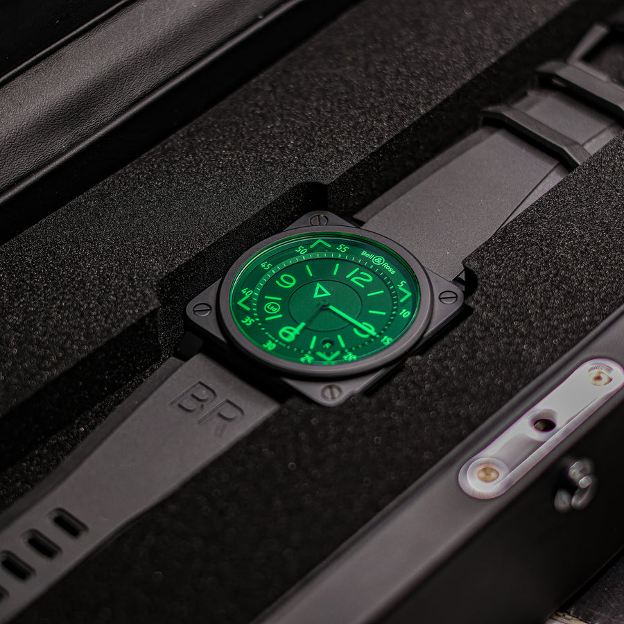 Montre Bell & Ross BR 03-92 HUD - Édition Limitée 20/999 ex - Boîte & Papiers - État Neuve