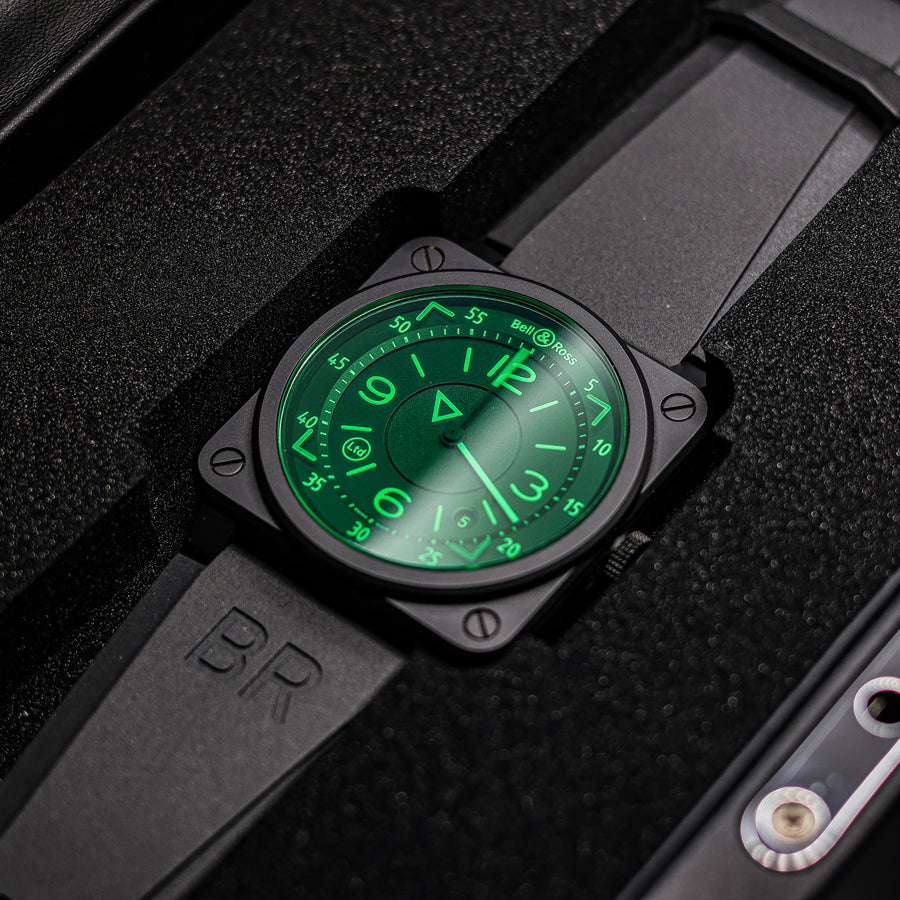 Montre Bell & Ross BR 03-92 HUD - Édition Limitée 20/999 ex - Boîte & Papiers - État Neuve