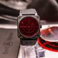 Bell & Ross BR 03-92 Red Radar Ceramic vintage édition limitée 10/999 - cadran