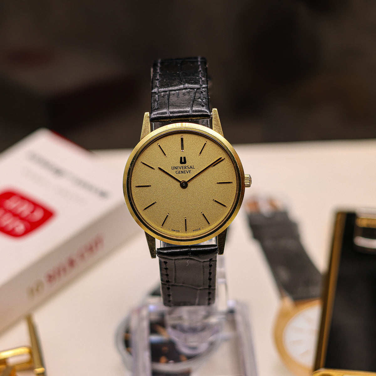 Montre Universal Genève 542204 Ultra-Slim - Cadran Texturé - Garantie 6 mois