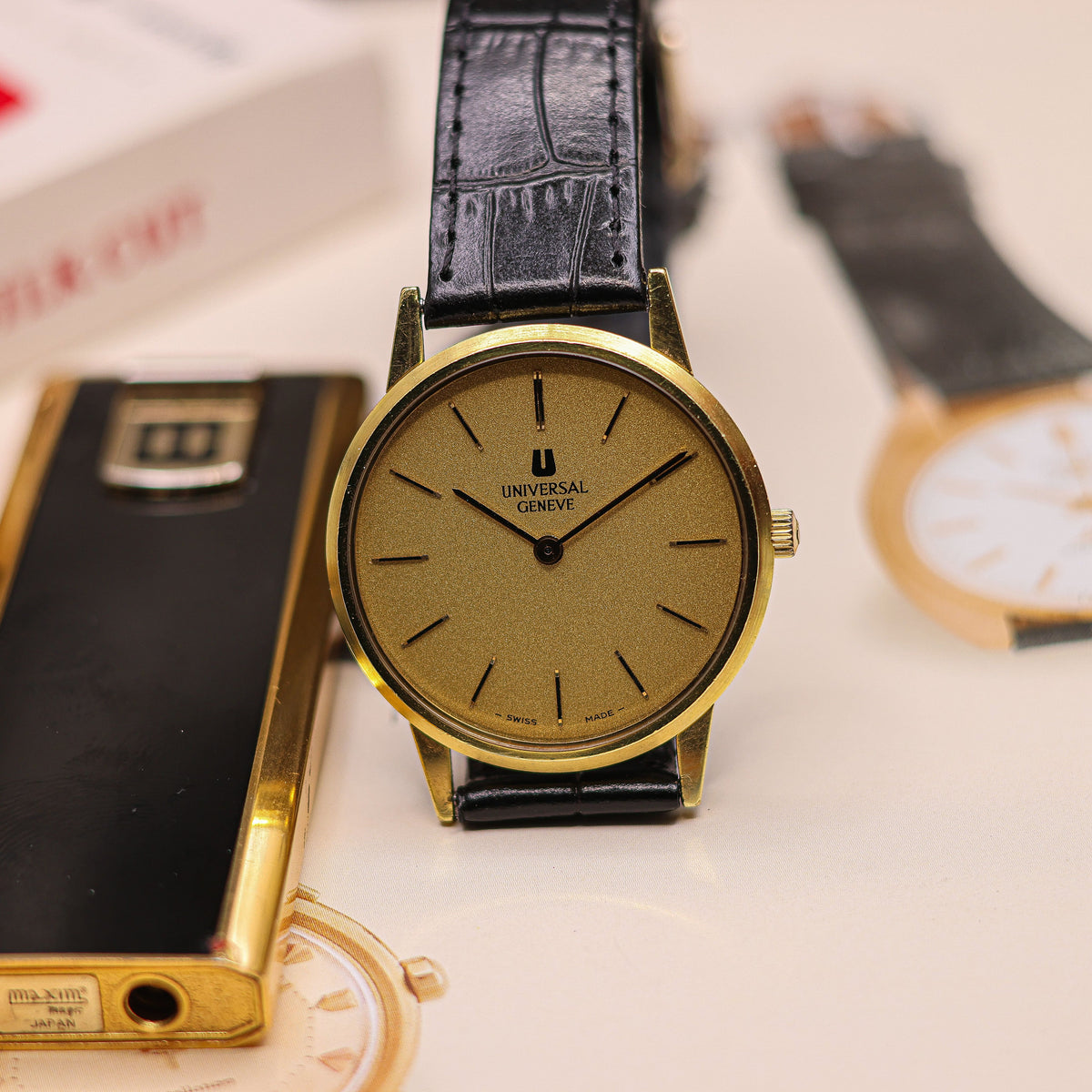 Montre Universal Genève 542204 Ultra-Slim - Cadran Texturé - Garantie 6 mois