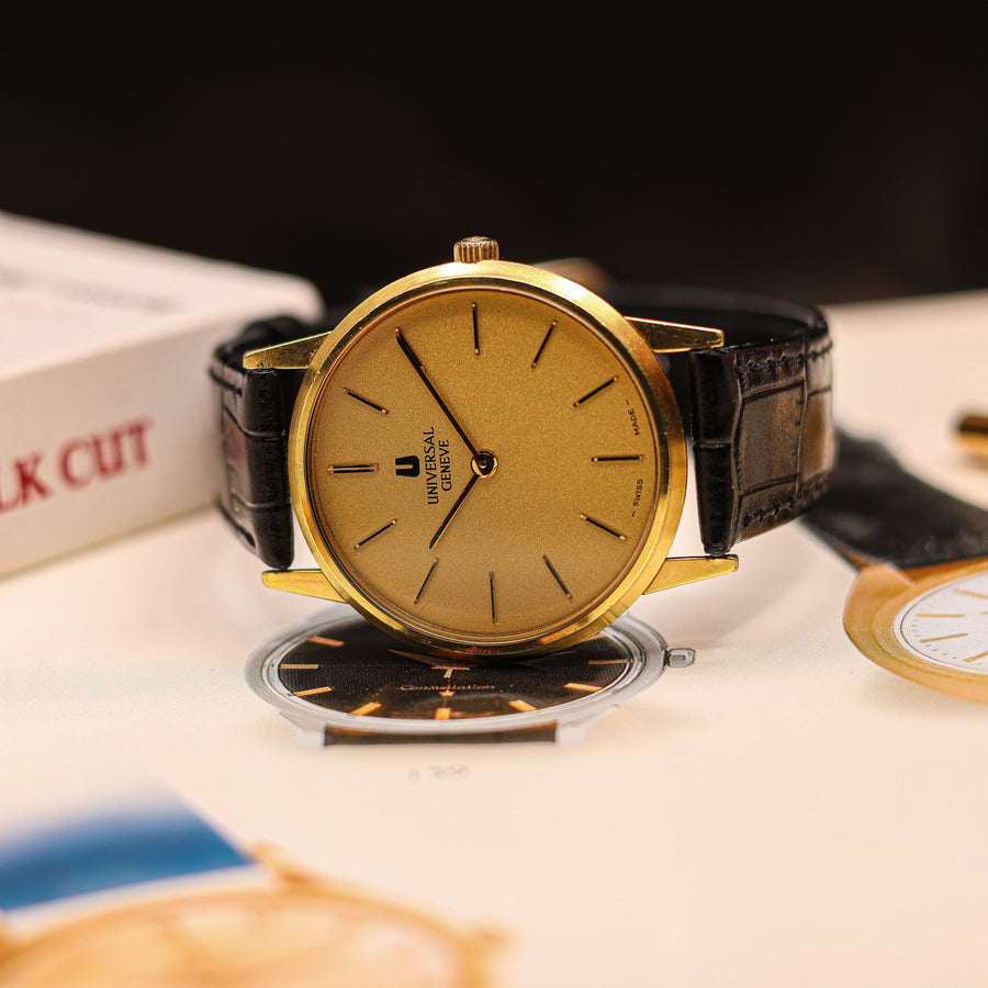 Montre Universal Genève 542204 Ultra-Slim - Cadran Texturé - Garantie 6 mois