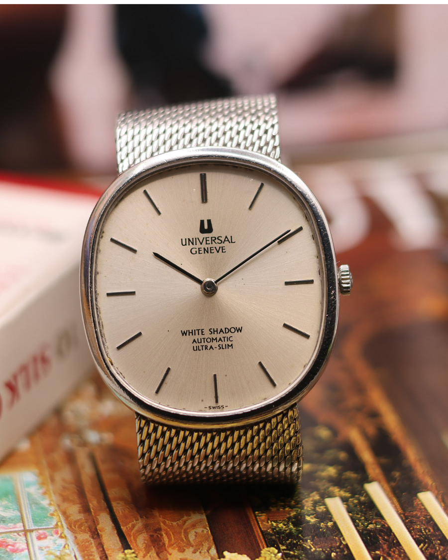 Montre Universal Genève Ellipse réf 866104 - Cadran Gris - Garantie 6 mois