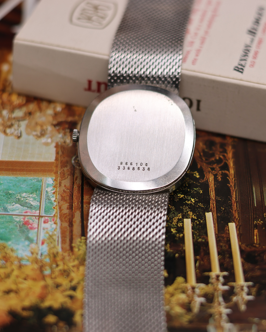 Montre Universal Genève Ellipse réf 866104 - Cadran Gris - Garantie 6 mois
