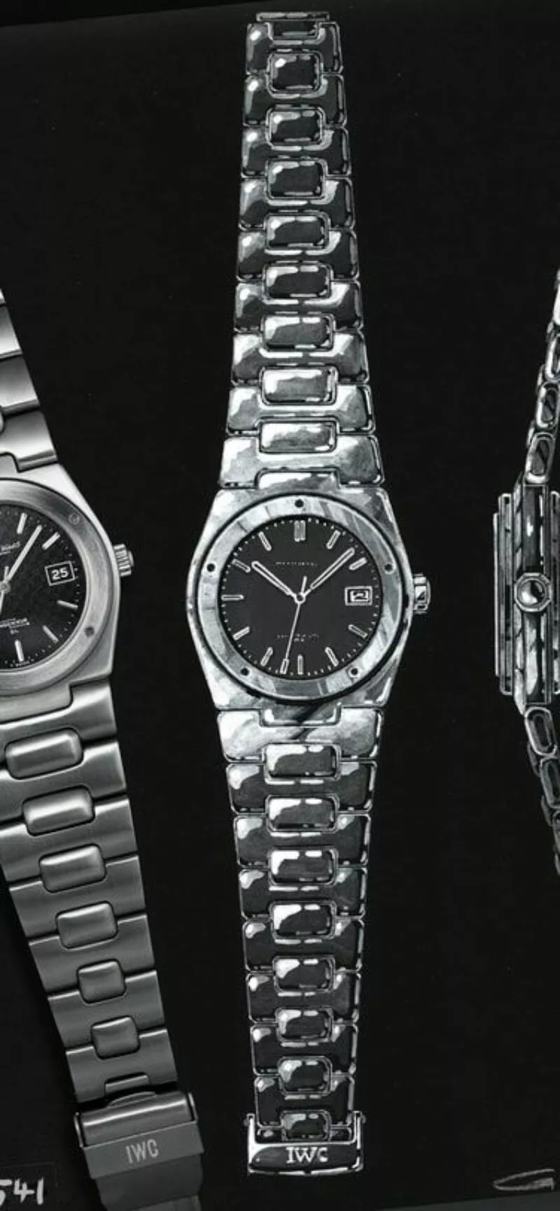 montre iwc ellipse vintage