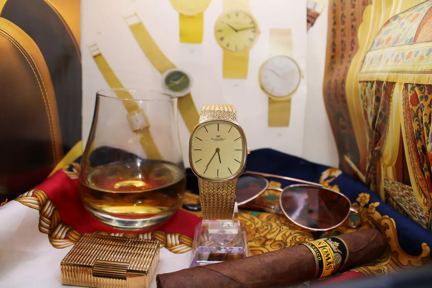 montre iwc ellipse vintage