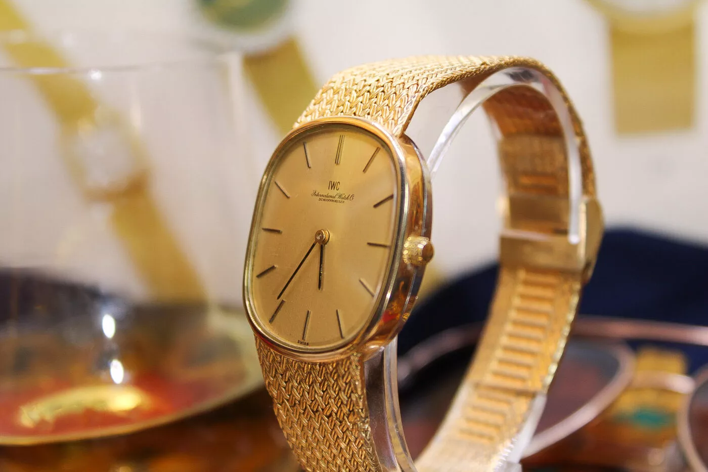 montre iwc ellipse vintage