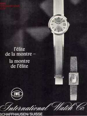 montre iwc ellipse vintage