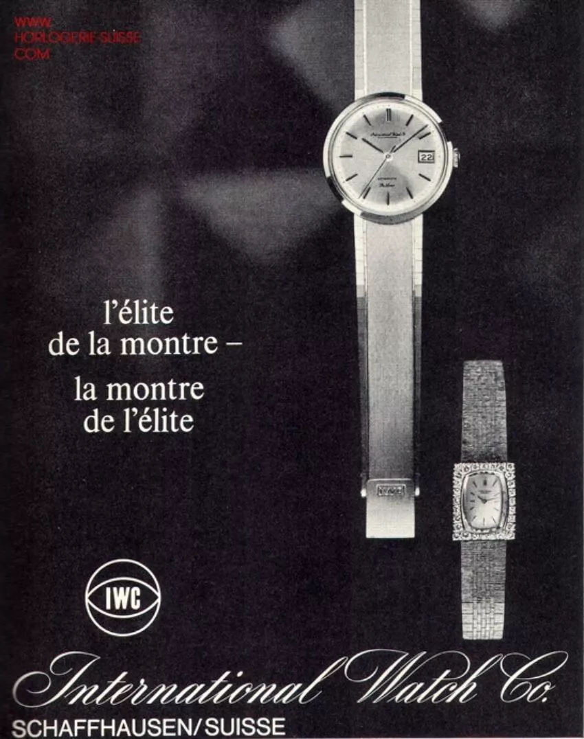 montre iwc ellipse vintage 